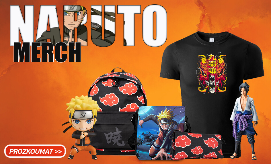 Nejpestřejší výběr produktů s tématikou oblíbeného anime Naruto