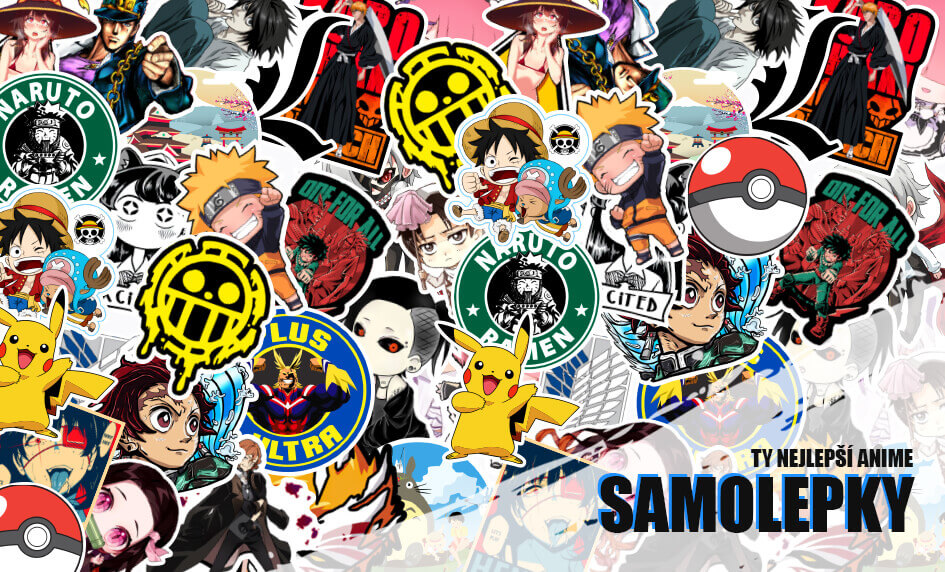 Ty nejlepší samolepky s anime tématikou