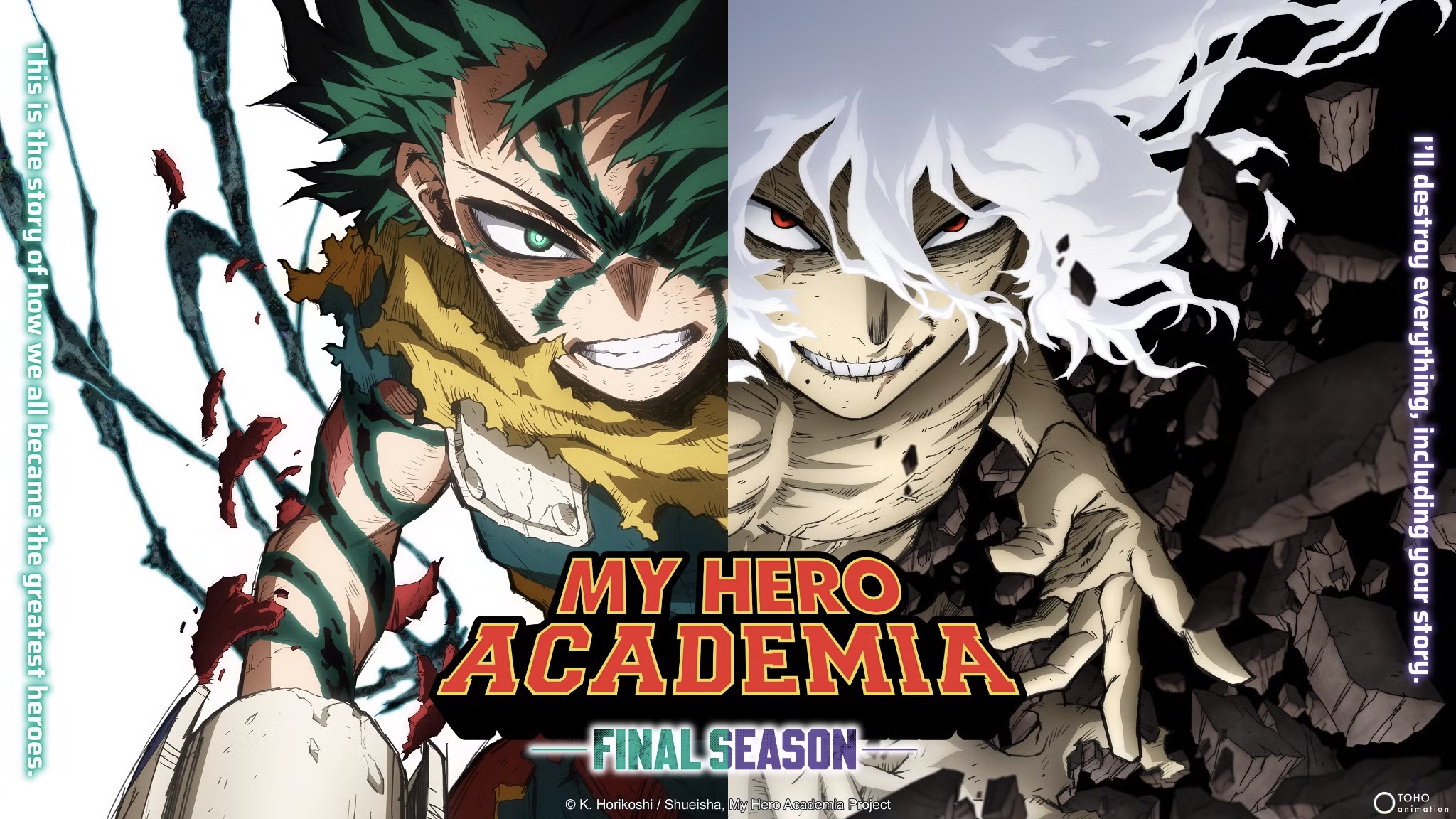 My Hero Academia finále