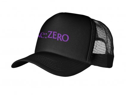 Black logo ReZero Mock up Snapback RAP 5P UMÍSTĚNÍ NA ESHOP (v1.01)