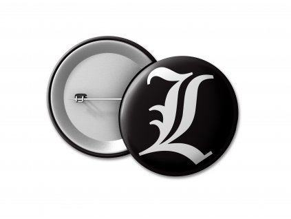 BUTTON L logo negativ PHOTO MOCK UP