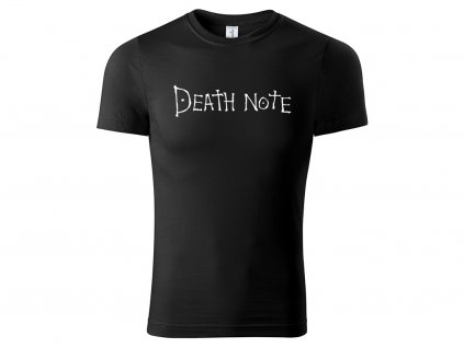 Tričko logo Death Note černé