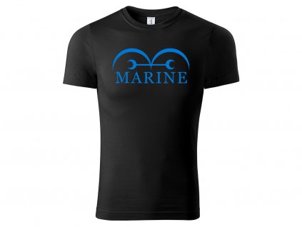 Tričko Marine černé