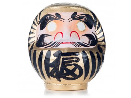 gold japanese daruma doll lucky god 1