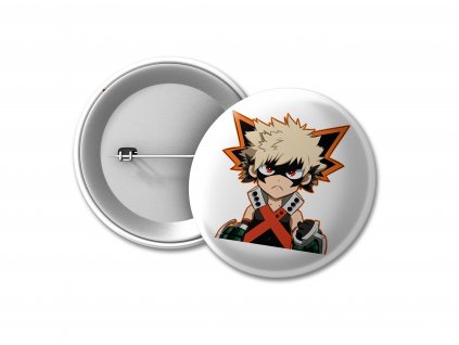 BUTTON Katsuki Bakugo PHOTO MOCK UP