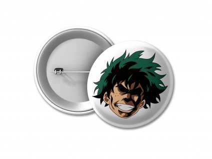 BUTTON deku Might PHOTO MOCK UP