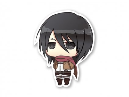 Samolepka Mikasa