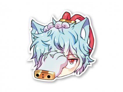17023 samolepka tomura cat