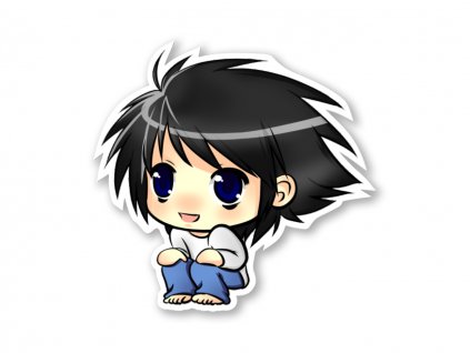 17068 samolepka cute ryuzaki