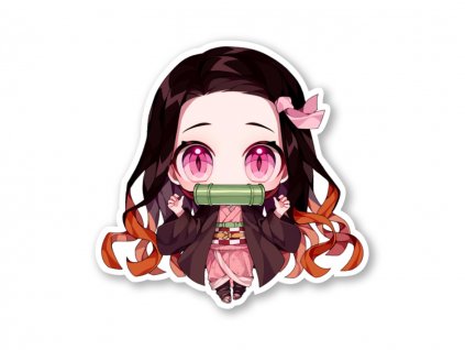 Samolepka Chibi Nezuko Kamado