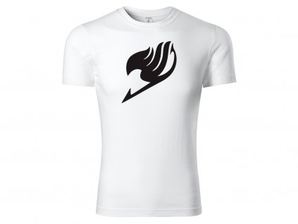 Tričko logo Fairy Tail bílé