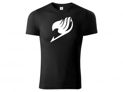 Tričko logo Fairy Tail černé
