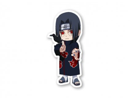 18408 samolepka chibi uchiha