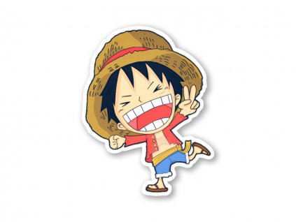 18480 samolepka happy luffy