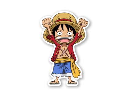 18495 samolepka luffy