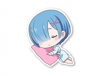 Samolepka Sleeping Rem