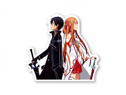 18654 samolepka kirito asuna