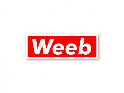 Samolepka Weeb