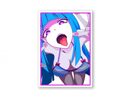 19260 samolepka ahegao girl