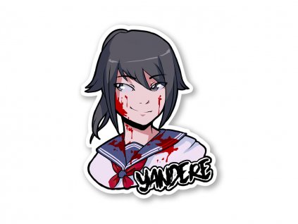 Samolepka Bloody Yandere