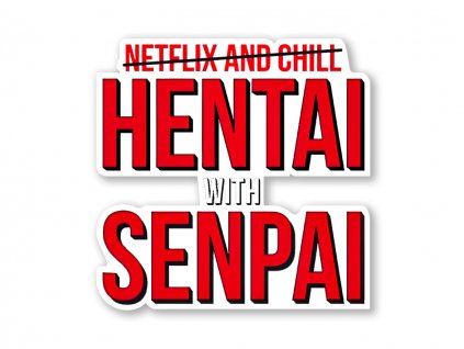Samolepka Hentai With Senpai