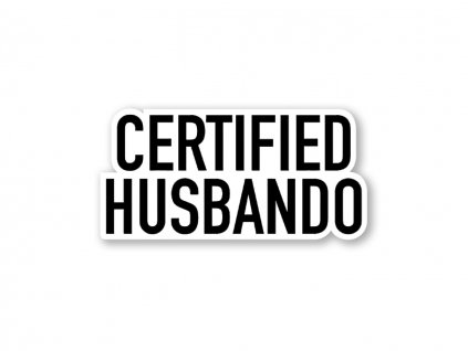 Samolepka Certified Husbando