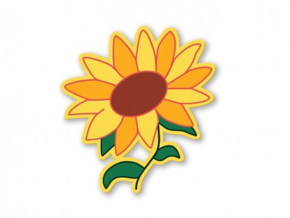 Samolepka Sunflower