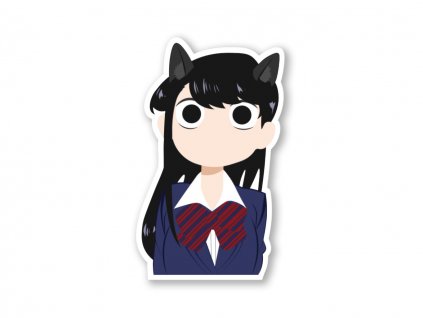 20022 samolepka cute komi