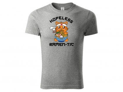 Šedé Tričko Hopeless Ramen Black