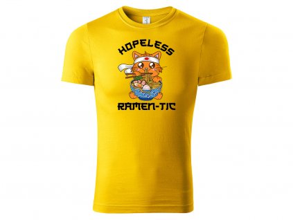 Žluté Tričko Hopeless Ramen Black