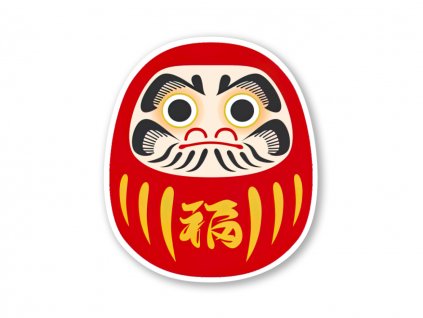 Samolepka Daruma Doll