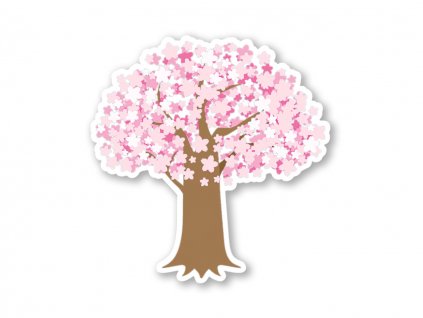 Samolepka Sakura Tree
