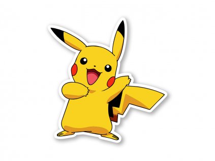 22383 samolepka pikachu