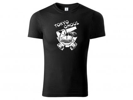 Tričko logo Tokyo Ghoul černé