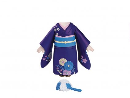 Blue kimono girl