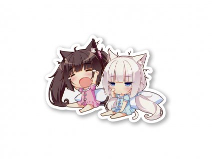 23706 samolepka chibi chocola vanilla