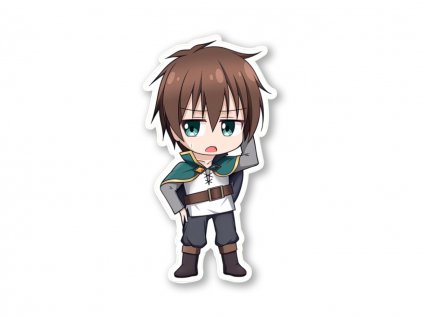 Samolepka Chibi Kazuma