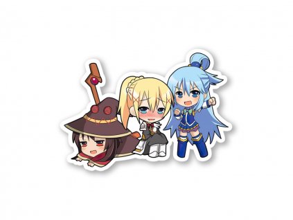 24963 samolepka chibi trio