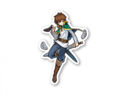 24966 samolepka satou kazuma