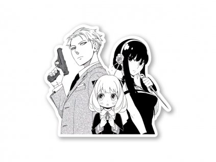 Samolepka Spy Family Manga Ver.