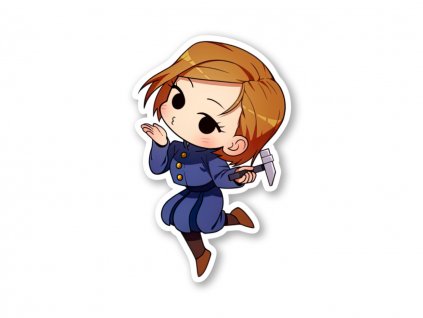 25833 samolepka nobara chibi