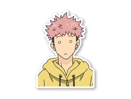 25851 samolepka yuji itadori