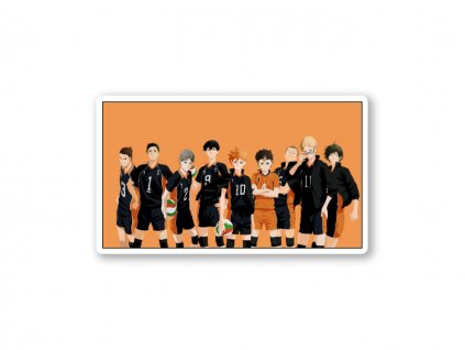 25866 samolepka haikyu characters