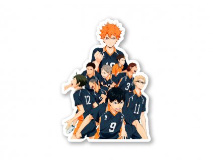 25890 samolepka karasuno players