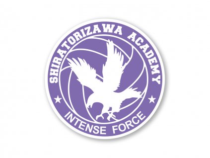25941 samolepka shiratorizawa academy