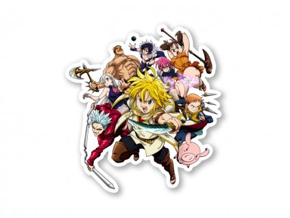 25977 samolepka nanatsu no taizai characters