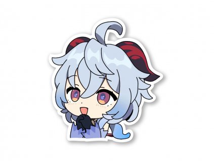 27093 samolepka ganyu chibi