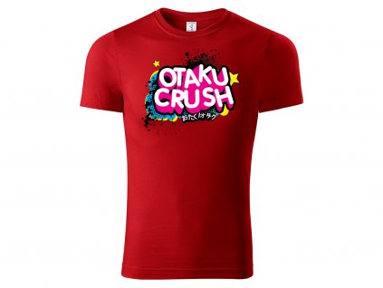 Tričko Otaku Crush červená