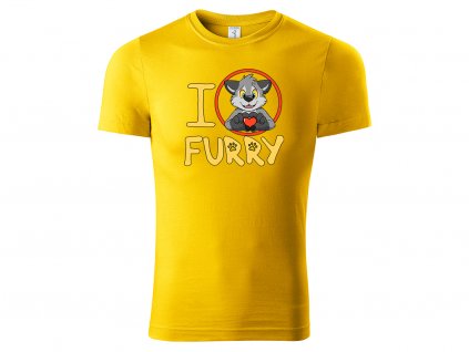 Tričko I Love Furry