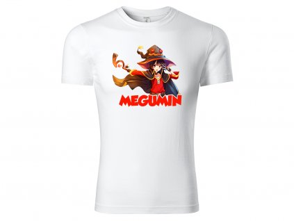 Tričko Megumin bílé